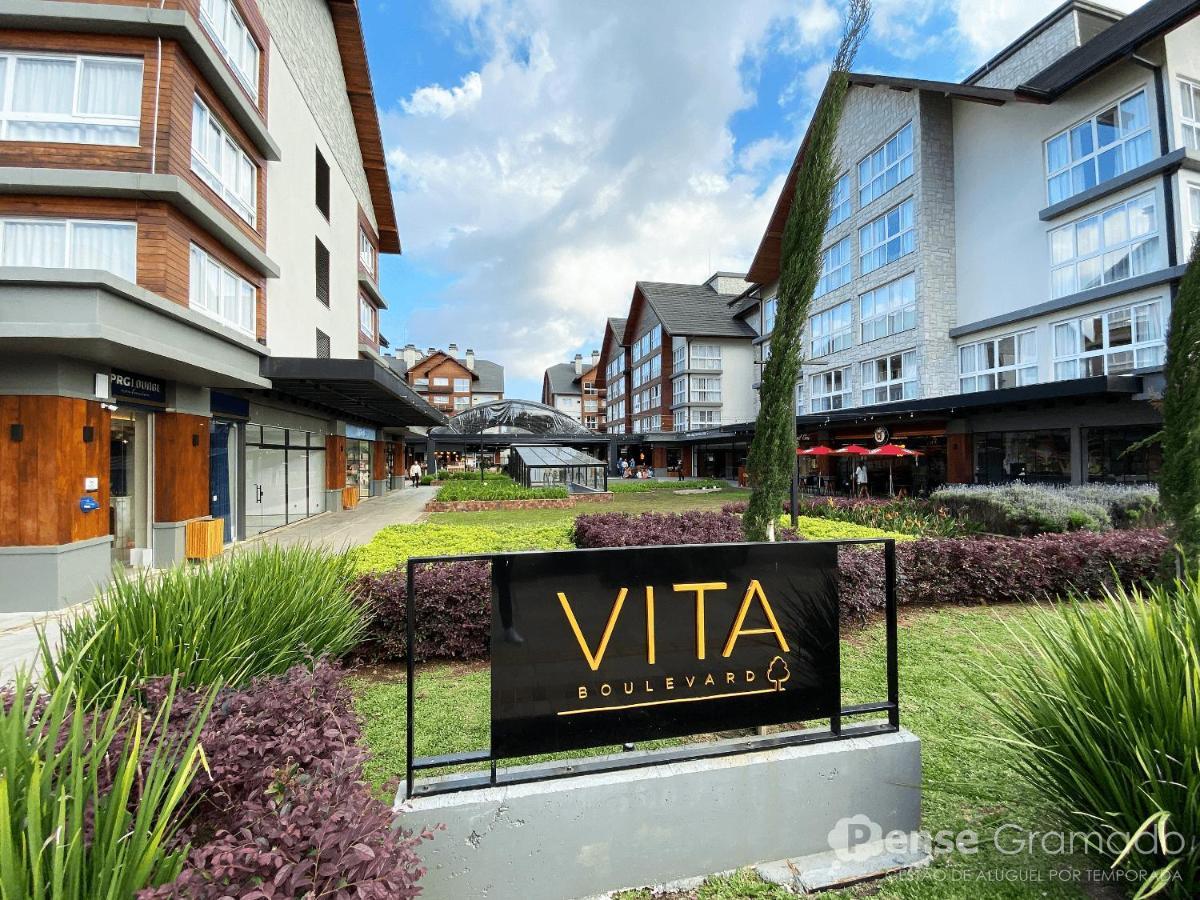 Apartamento 2 Suites - 650M Da Rua Coberta Грамаду Екстер'єр фото